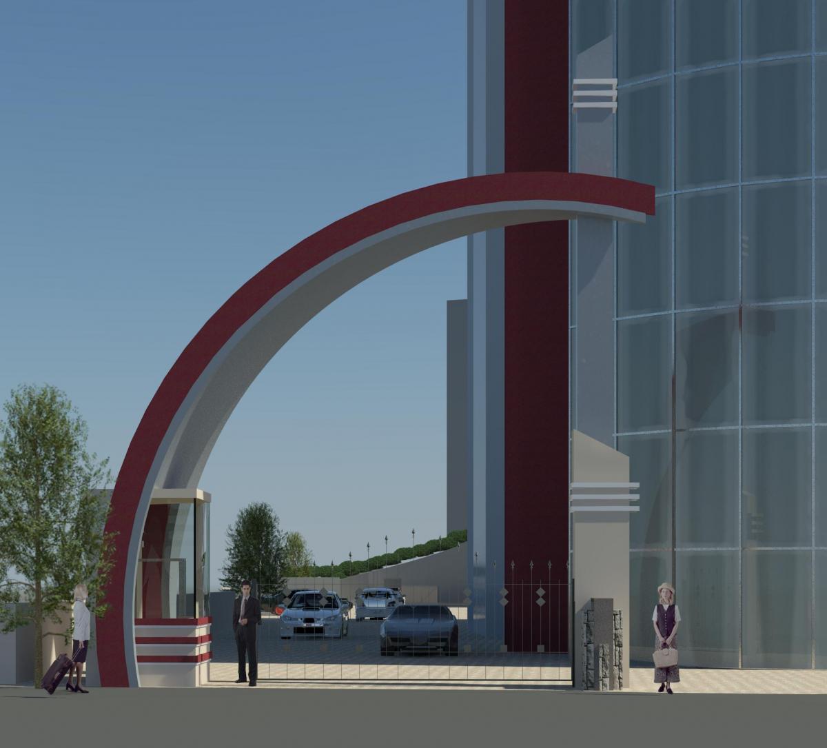 main gate