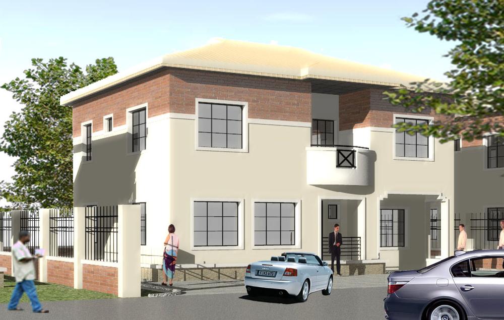 4 bedroom semidetached design 1