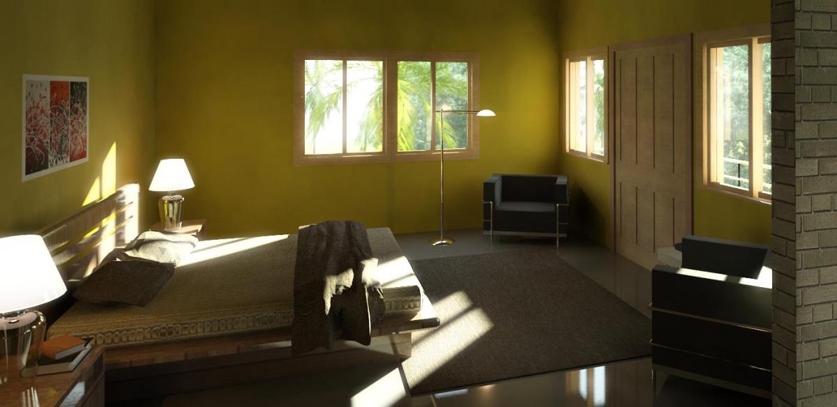 hostal room