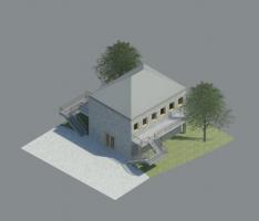 Basketball Court/House