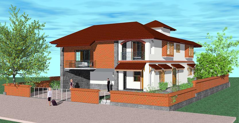 4 bed house