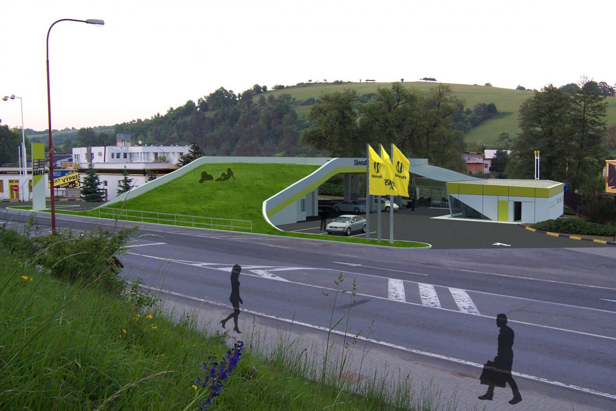 gass station