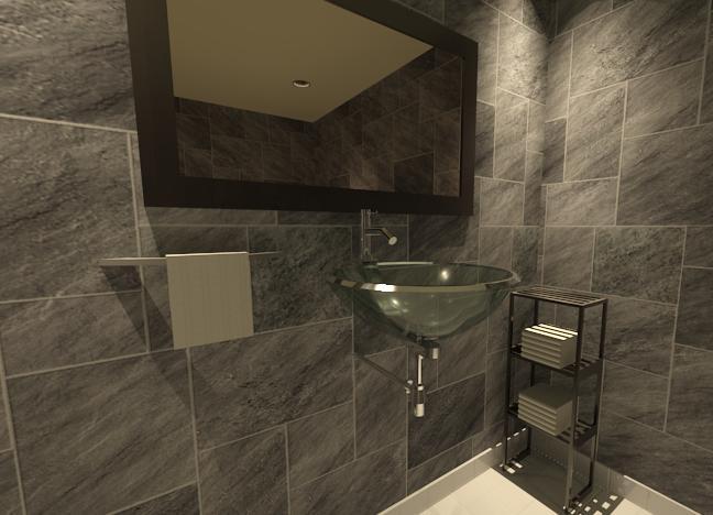 Bathroom with Phillips Sink