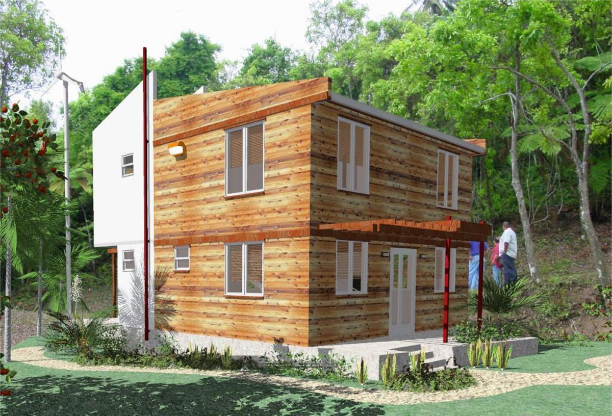 wood house