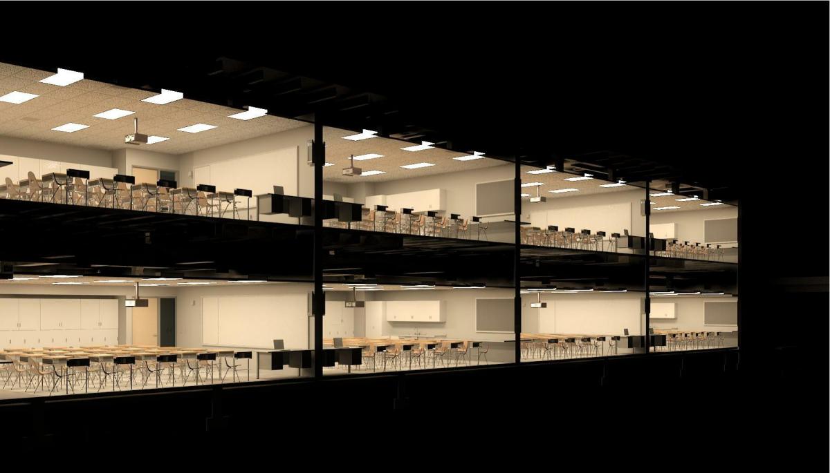 Elementary school classrooms