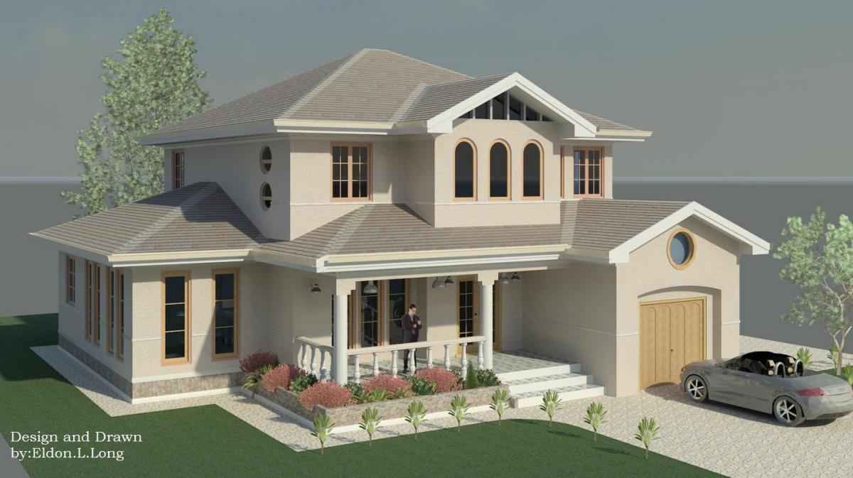 Luxury home view 1