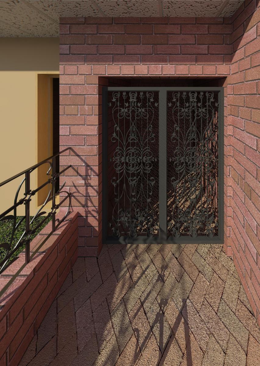 iron door