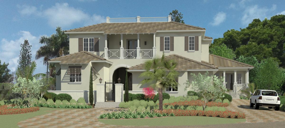 Custom Home in Naples