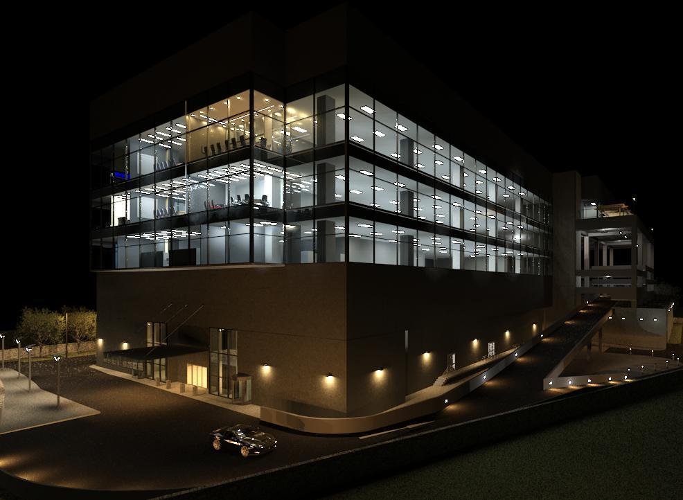 Exterior Night View