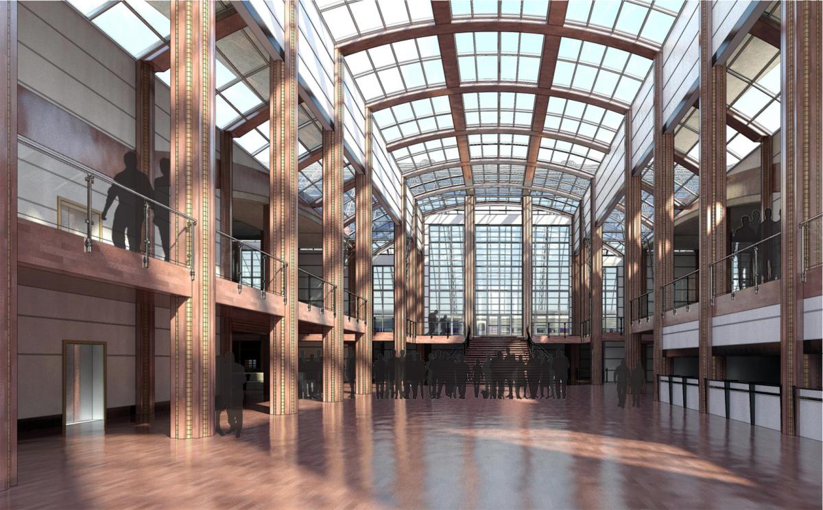 Senior Thesis - Train Station - Lobby
