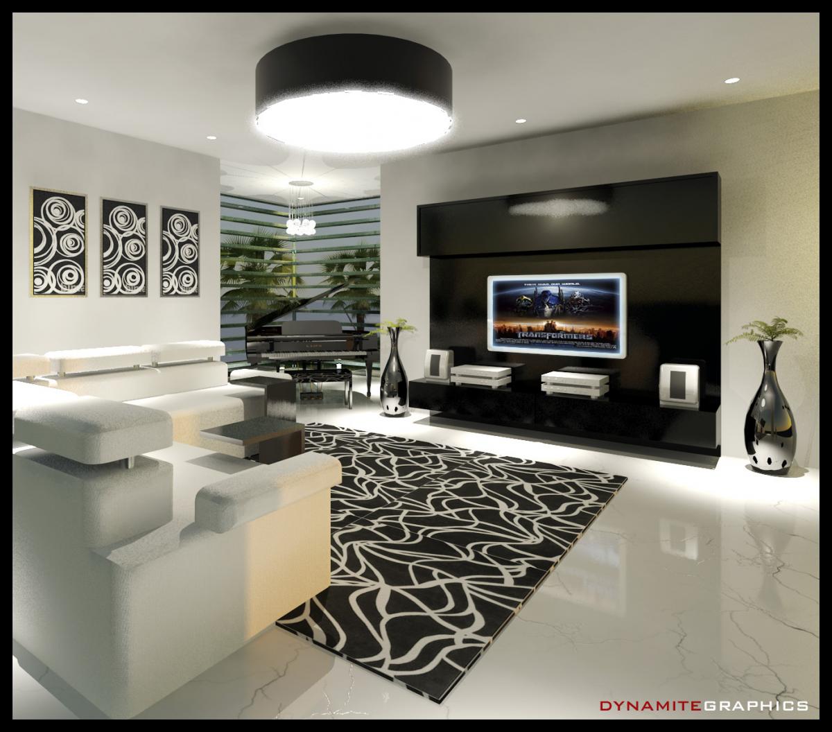 Living Room Night