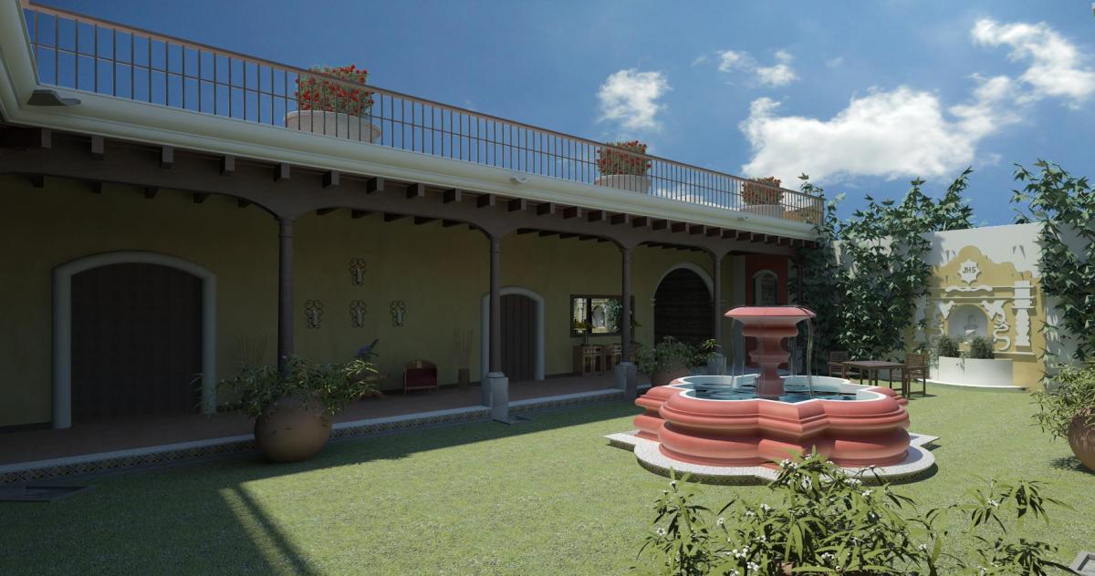 colonial house