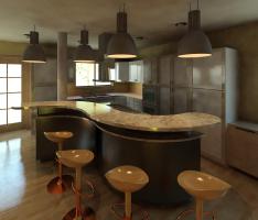 Residential Design Kitchen Island