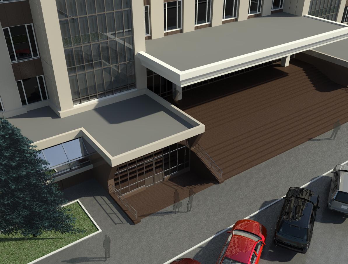 Reconstruction of office building