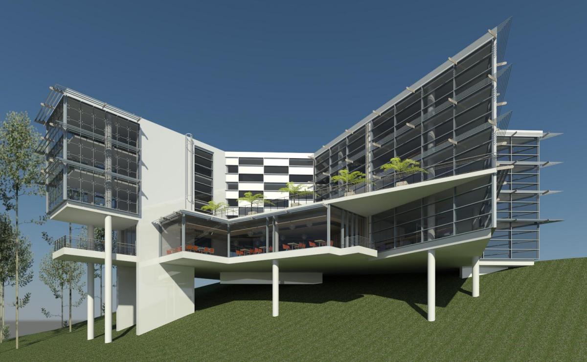 office building
