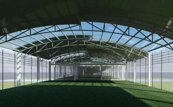 Futsall Field at the 2nd floor