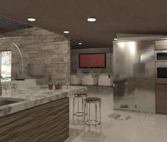 interior view - private house