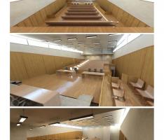 Interior Courtroom