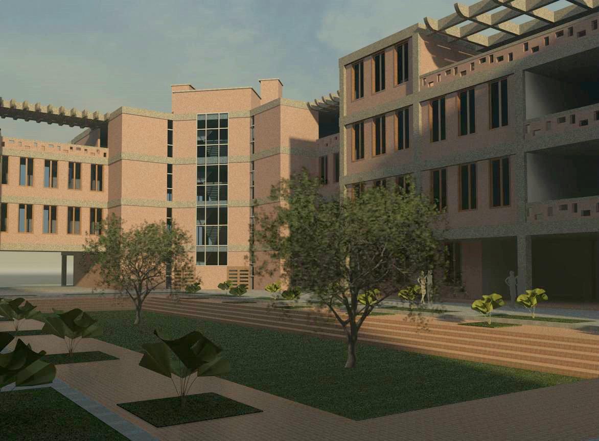 college building