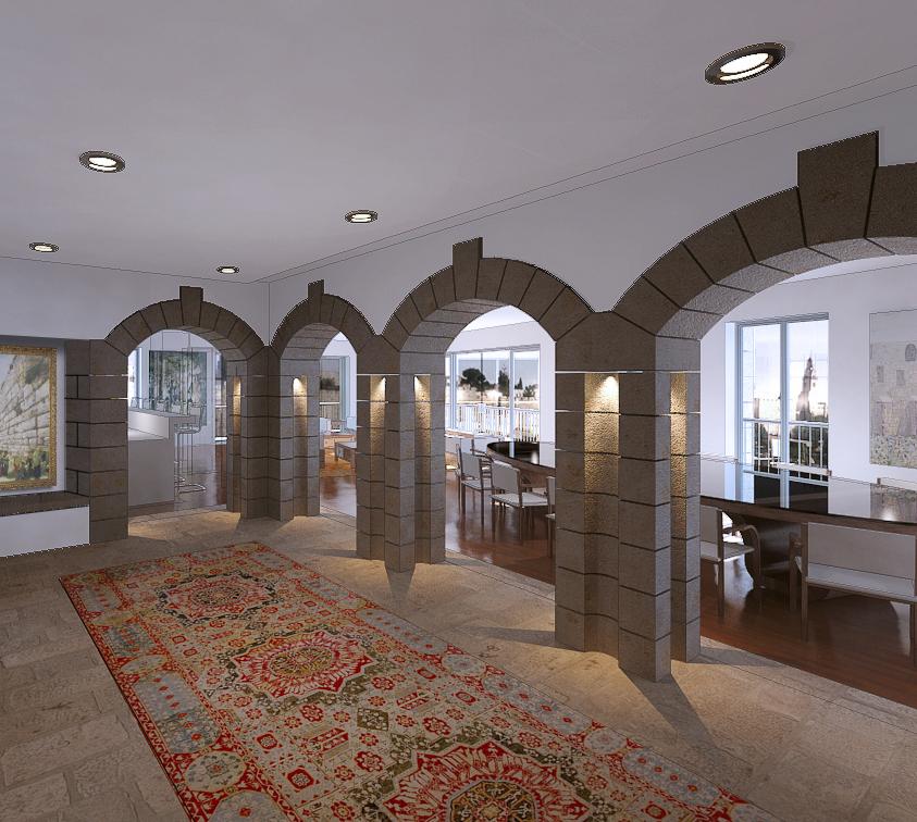 Interior view