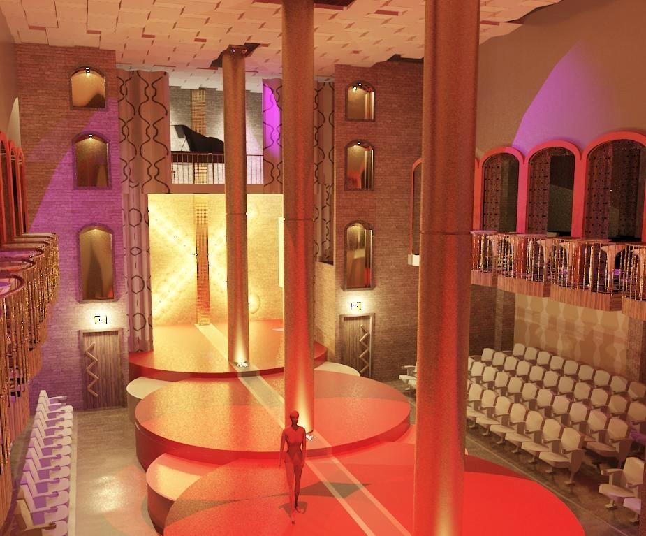 Stage area