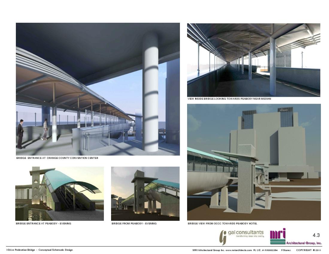 I-Drive Pedestrian Bridge (Orlando, Fl) 4.3