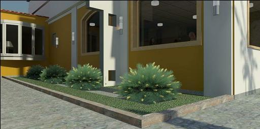 Outside