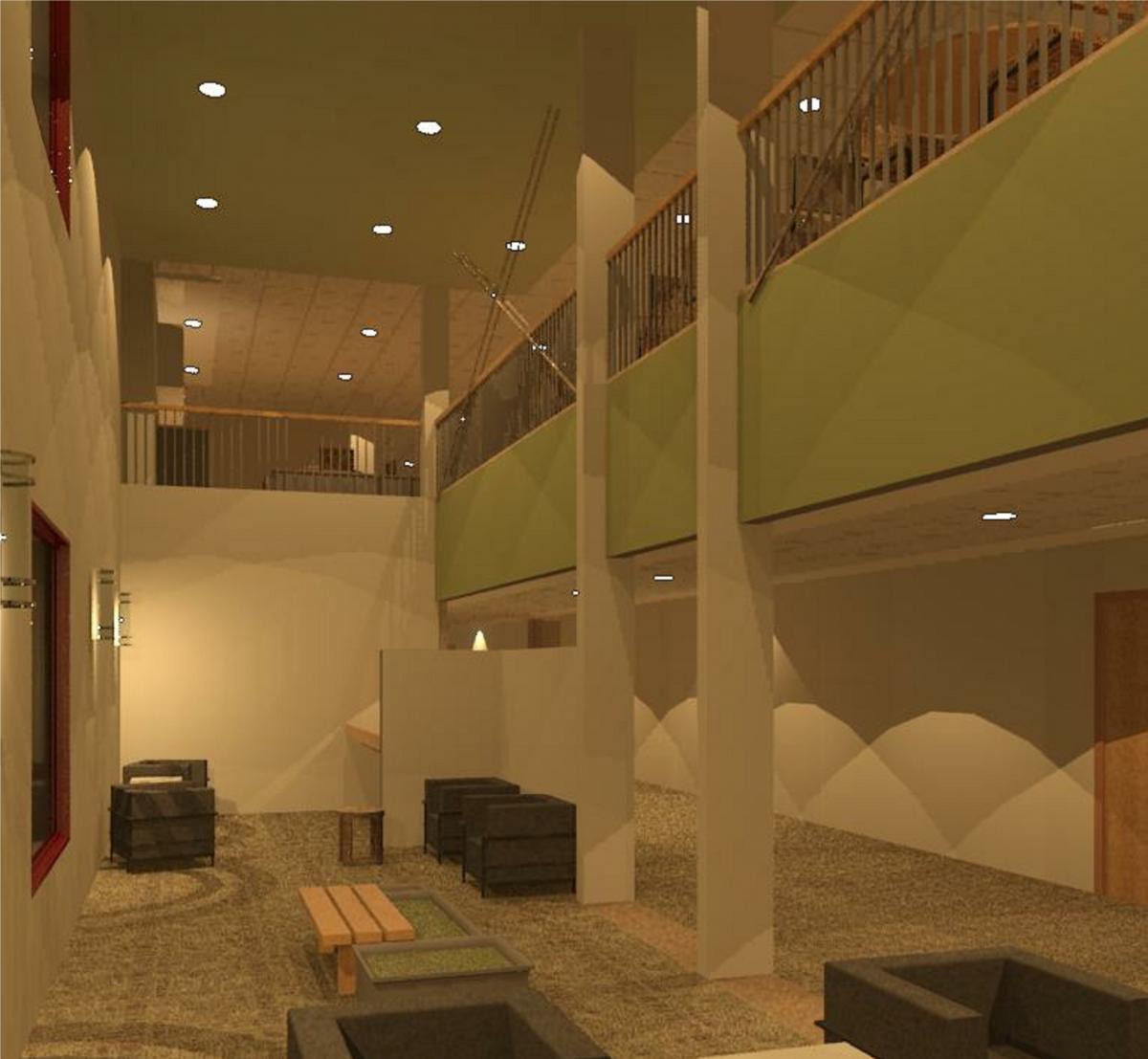 The lounge