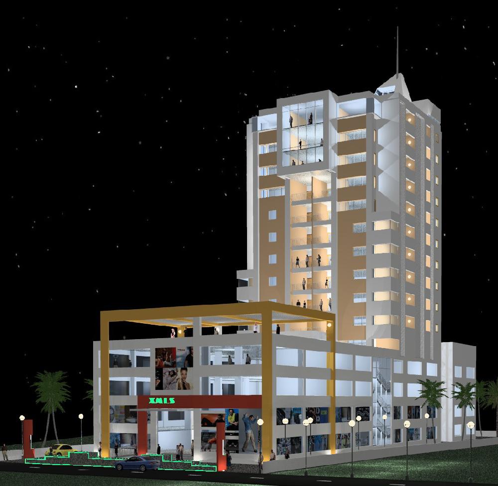 mixed residentail bldg cochin
