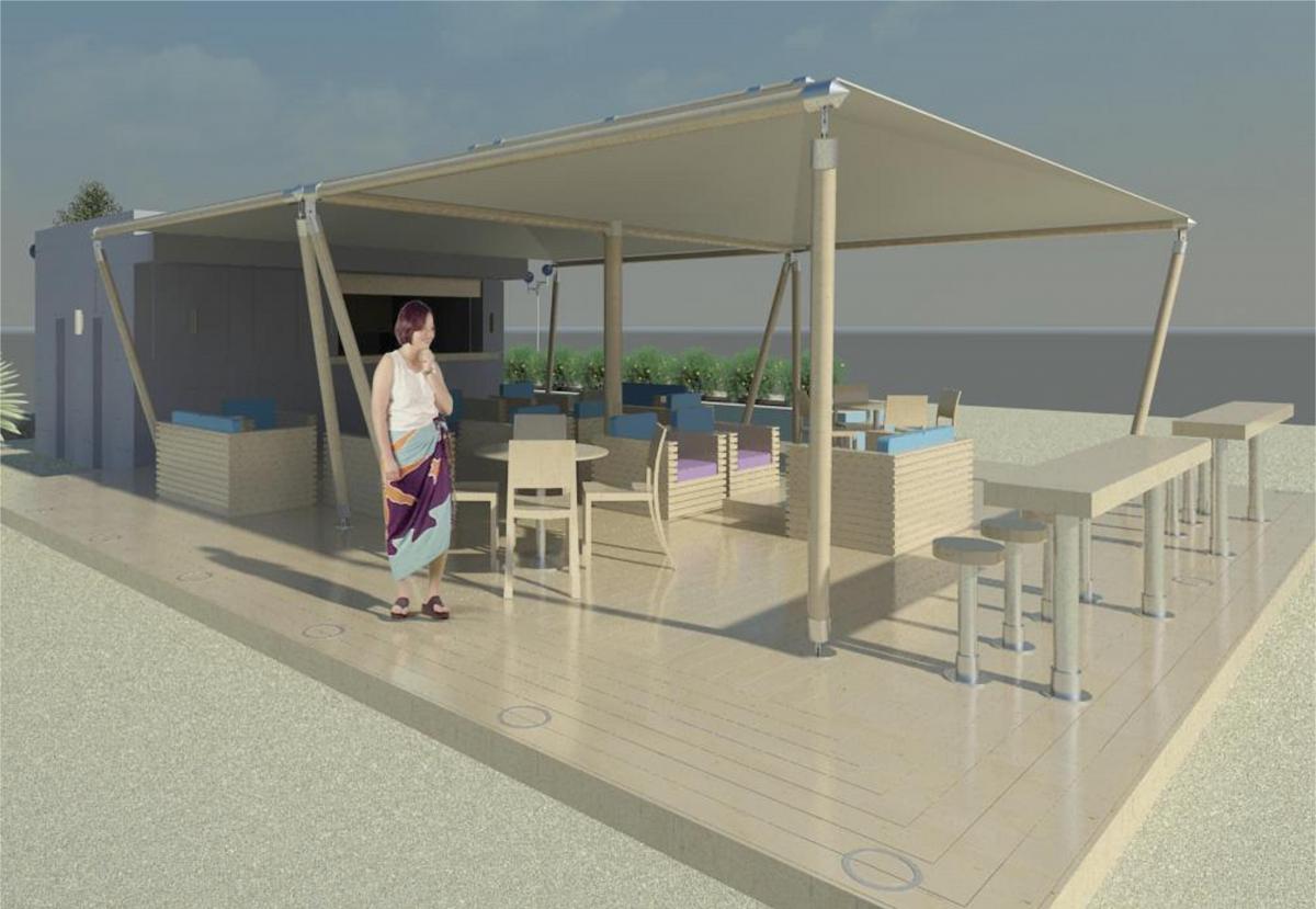 Beach bar