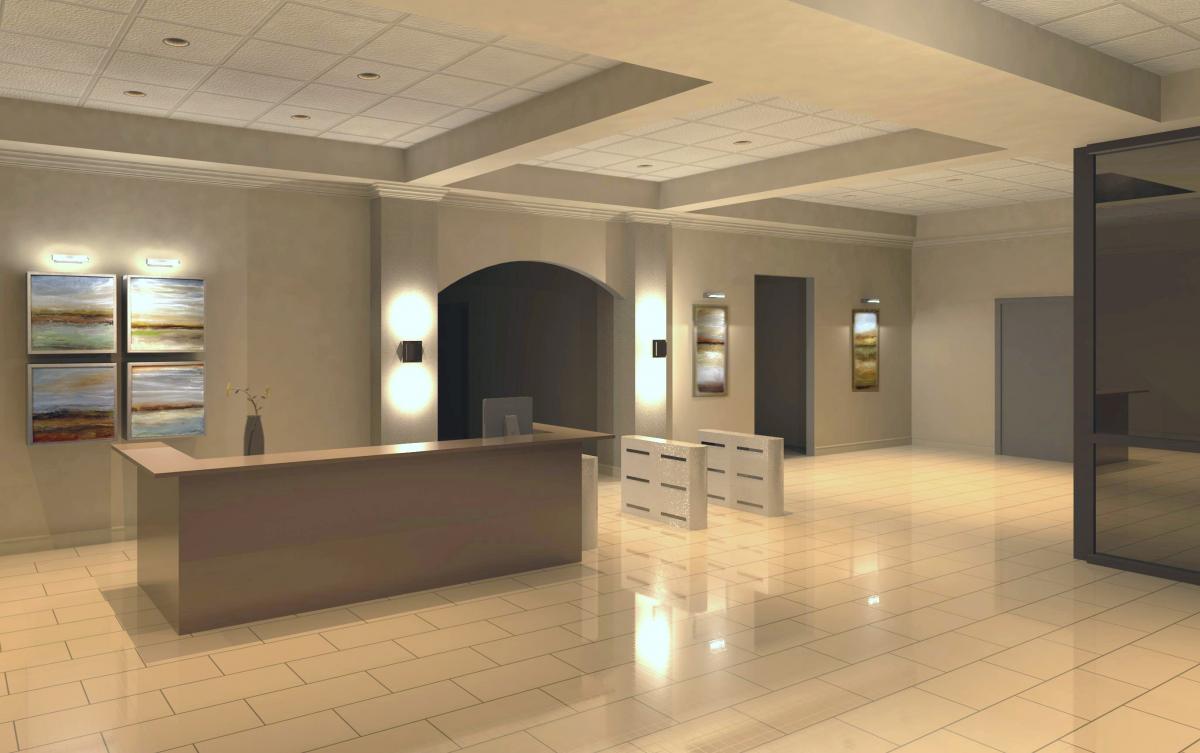 LWCC Interior lobby
