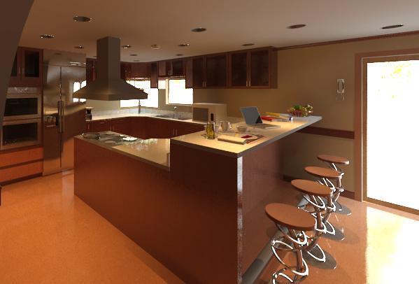 kitchen view 2