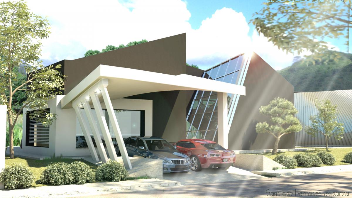 Duplex house fachade 2