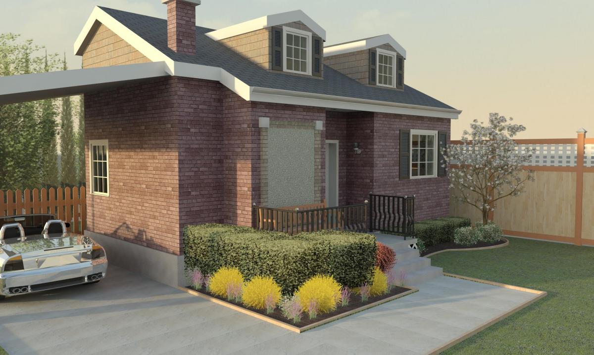 Small House Exterior