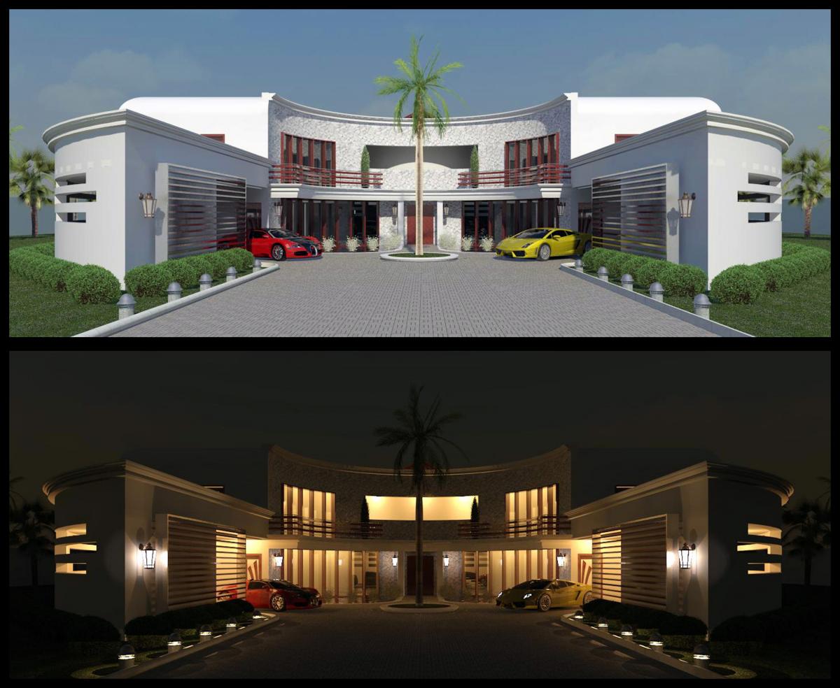 modern villa