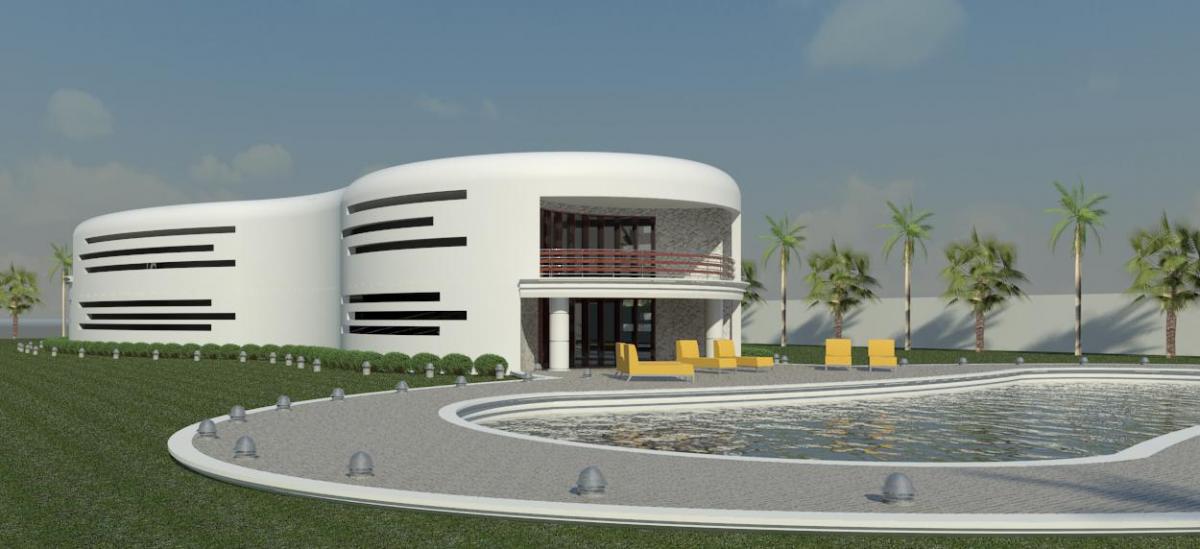 modern villa