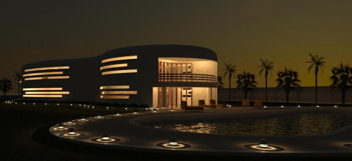 modern villa