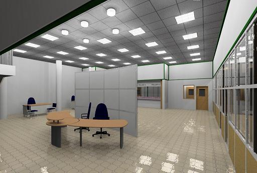 bank hall interior