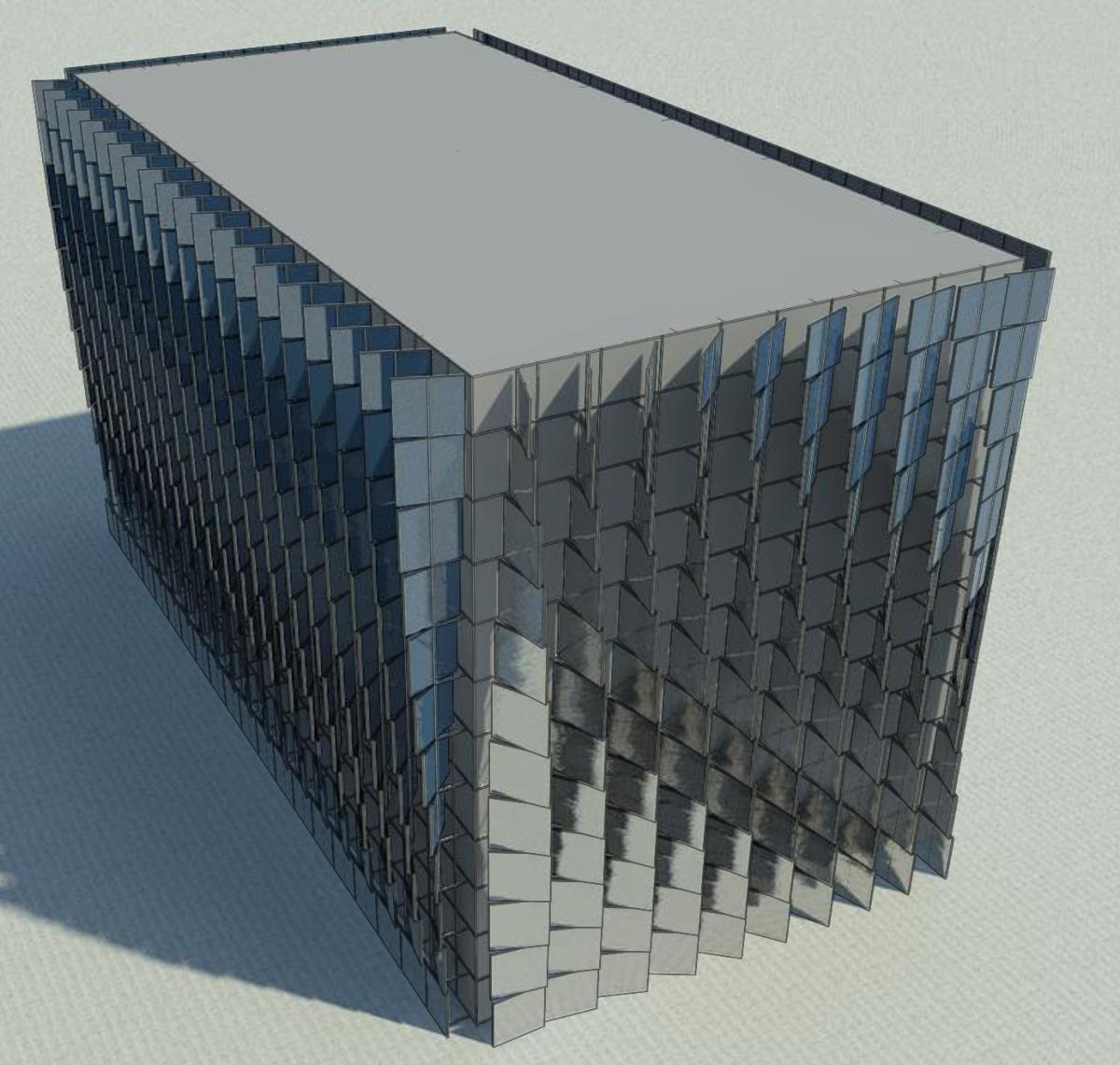 Rotating Curtain Panel System