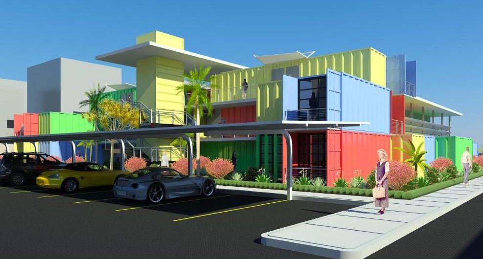 Shipping Container Apartments