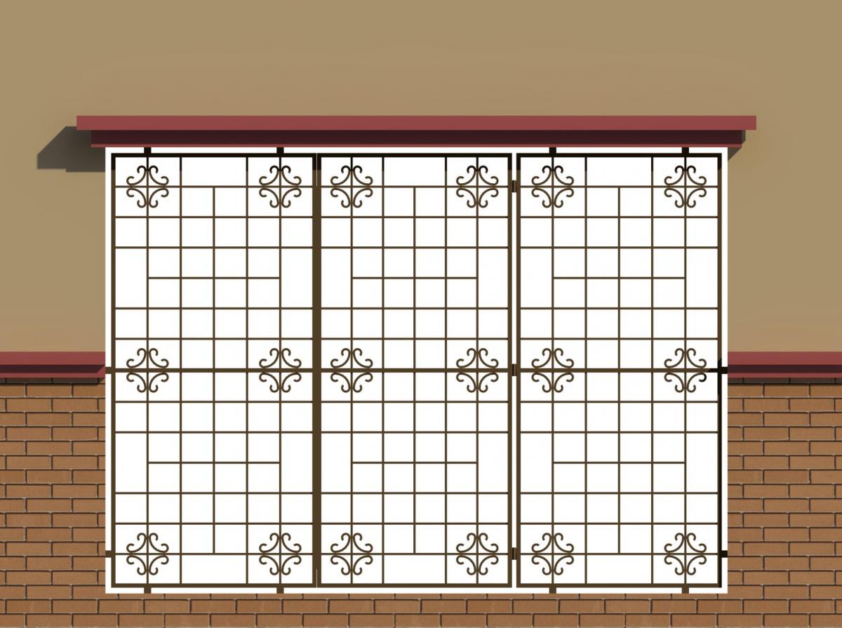 GRILL FOR DOOR WINDOW