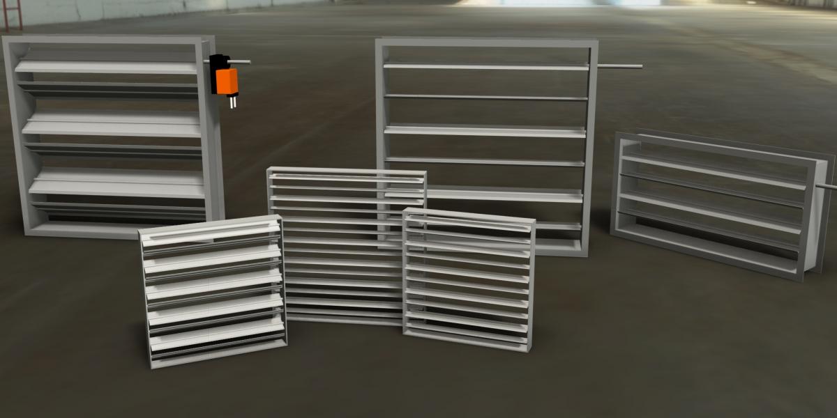 Multi-leaf dampers