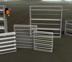 Multi-leaf dampers