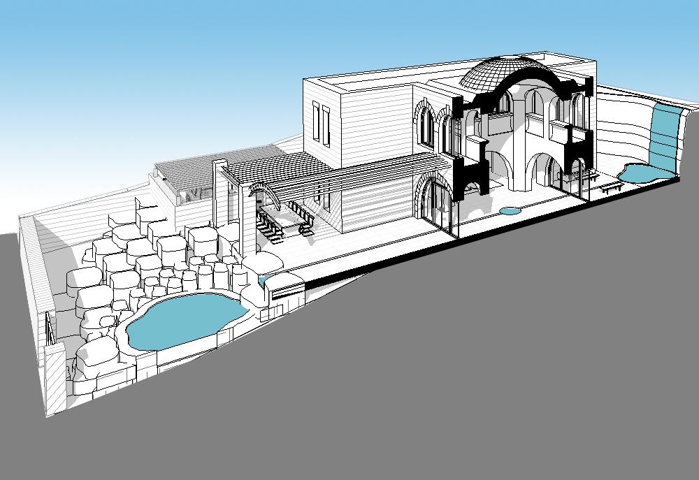 3D section