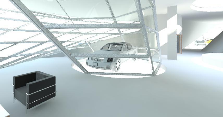 car showroom