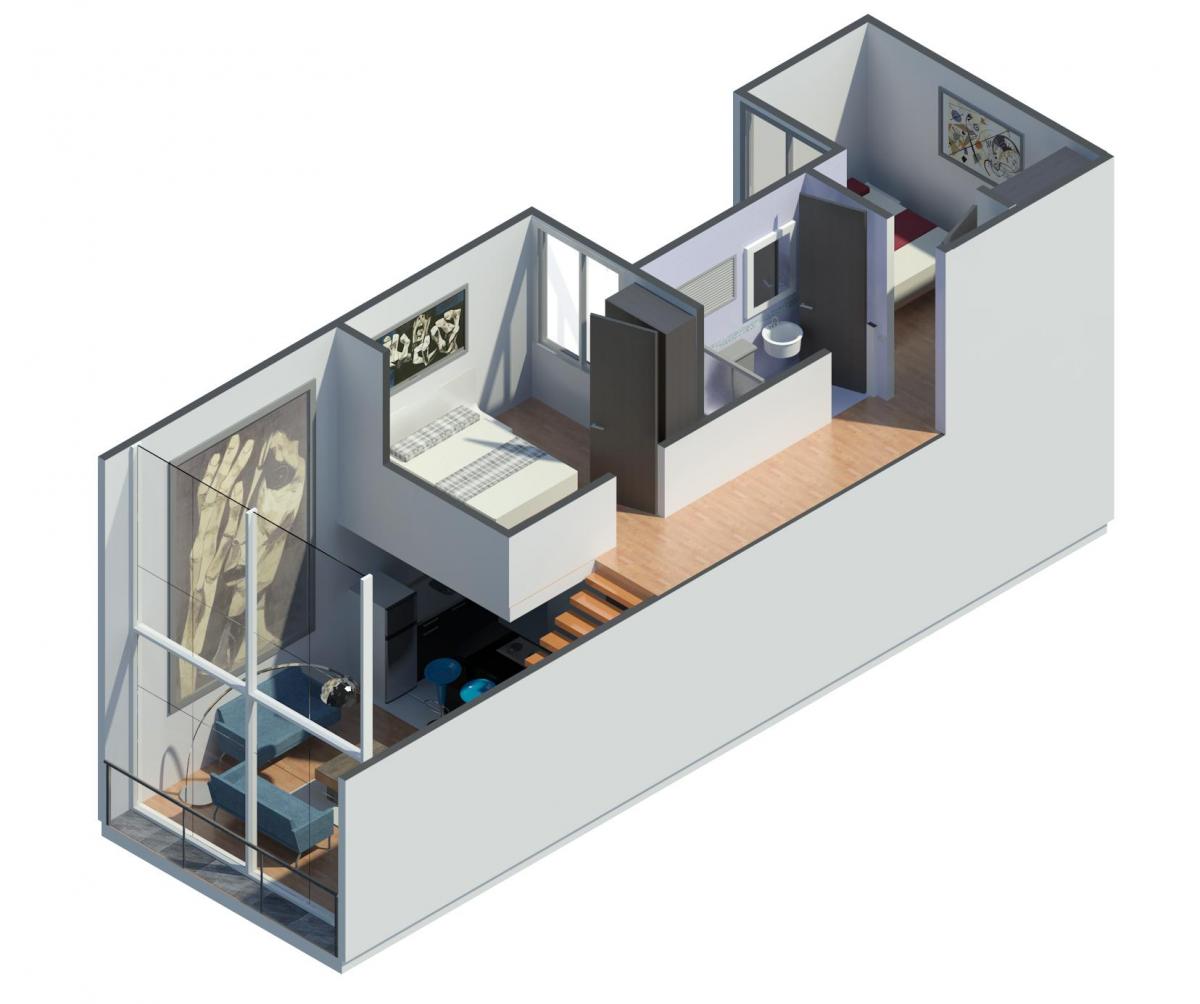 apartamento, duplex