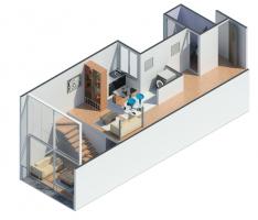 Duplex, apartamento