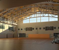 Gym interior