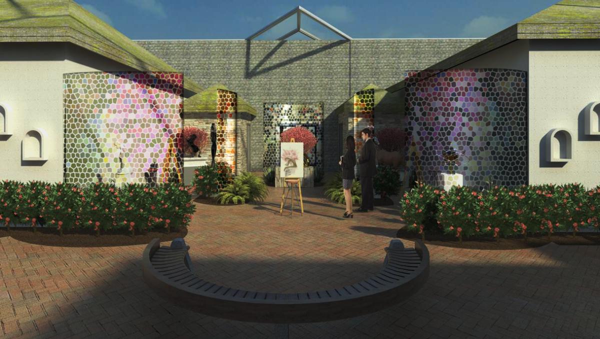 Sculpture Courtyard