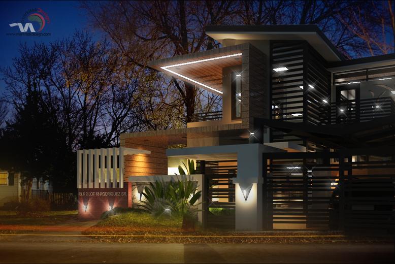 exterior @ night